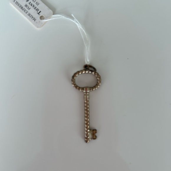Tiffany & Co. Silver Key Pendant - Picture 2 of 4